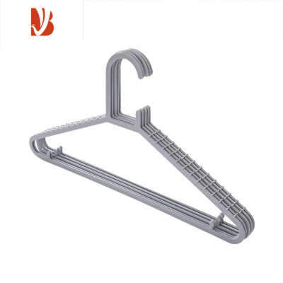 三维工匠衣架20个装家用挂衣架衣柜塑料防滑 晾衣服撑架子宿舍用学生