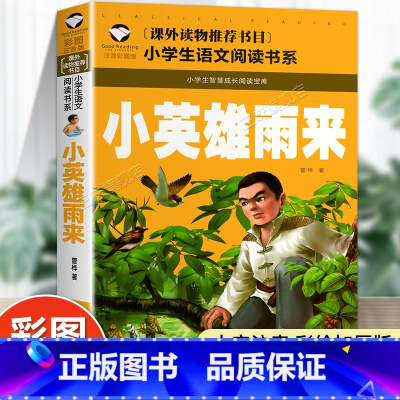 小英雄雨来 [正版]5本25元 雷锋的故事注音彩图版一二年级小学生学雷锋读物 语文课外阅读书籍6-9岁儿童课外必带拼音读