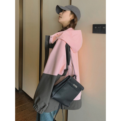 年新款冬季登山户外冲锋衣棉服加厚连帽棉衣工装派克风外套潮