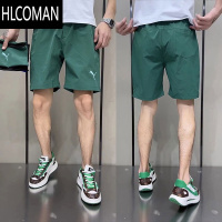 HLCOMAN潮款休闲短裤男士夏季宽松运动五分裤青年帅气速干薄款沙滩裤网红