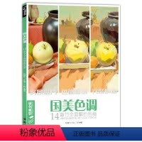 [正版] 国美色调色彩静物色稿训练临摹书水粉写生对画照片花质感零基础入门自学艺高考联考中国美院教程材书籍 杨建飞