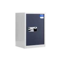 铭威盾保密柜财务档案柜文件柜办公室资料储物柜保险柜电子密码国保锁单门白灰-国保指纹锁常规