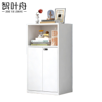 智叶舟矮柜文件柜镂空两门60*40*109cm台