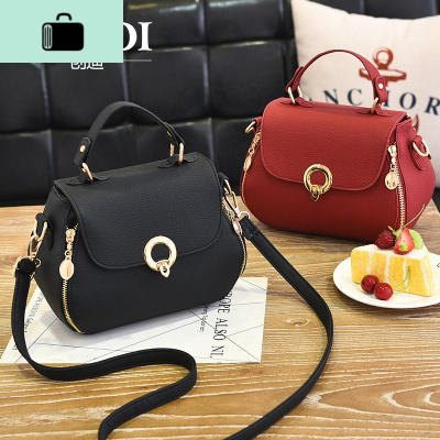 新款女包韩版手提单肩包时尚简约单肩包包斜跨小包包NEW LAKE女斜挎包