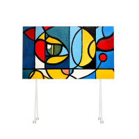 创维可移动壁纸电视W55F 贴墙看 超薄如画 推着看 自在随心