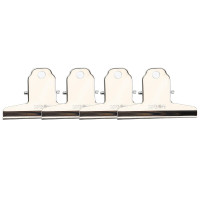 晨光 M&G 山形票夹 ABS92637 76mm (银色) 4个/袋 袋