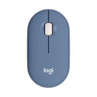 罗技(Logitech) LOGITECH PEBBLE无线鼠标-品月蓝