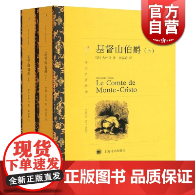 基督山伯爵 上下2册 译文名著精选 世界名著 法国通俗历史小说家大仲马作品 图书籍 上海译文 世纪出版