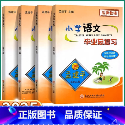 4本]语/数/英/科 小学升初中 [正版]2025新版孟建平小学毕业总复习小升初语文数学英语人教版科学教科版小学升初中复