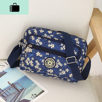 包包女单肩包斜挎布包女2019新款尼龙包女轻便大容量女帆布妈妈包NEW LAKE女士单肩包