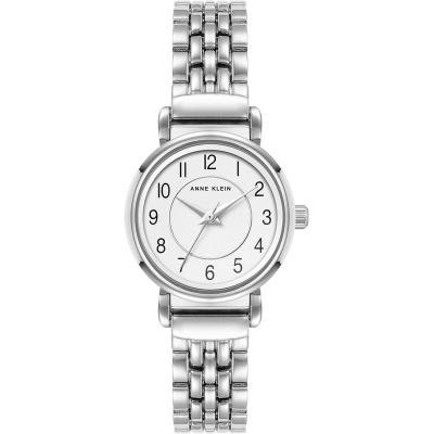 Anne Klein手表女石英圆形表盘245毫米直径矿物玻璃商务休闲