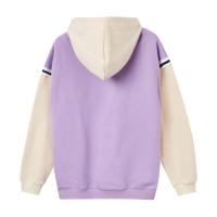 [1件5折价:139.5]美特斯邦威时尚情侣装印花连帽卫衣新款休闲宽松上衣