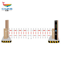 CJ-ZL02一进一出车牌识别系统×1套+3m-4M栅栏道闸×2