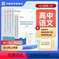高中语文(科一+科二+科三)书课包 中学 [正版]2023年幼儿园小学中学教师资格考试书课包教师资格证考试资料综合素质教