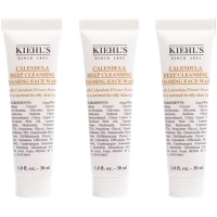 科颜氏(Kiehl's)金盏花清透洁面小样30ml*3 氨基酸深层清洁清爽细腻绵密不紧绷