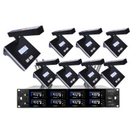 DEIYUS迪宇声US-800一拖八无线麦克风