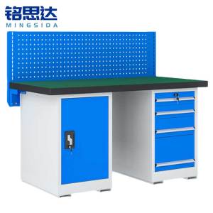 铭思达重型钳工操作台1.8米四抽一门张
