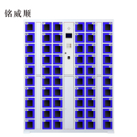 MINGWEISHUN铭威顺智能手机柜存放柜充电柜存包柜储物柜60门充电透明款