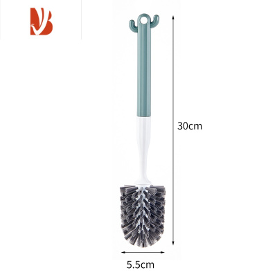 三维工匠洗杯子刷子长柄家用杯刷专用器洗奶瓶刷子清洁去污海绵刷