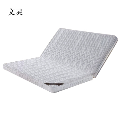 文灵椰棕床垫家用棕垫B6cm厚折叠(防螨针织+0胶水天然椰棕)1000mm*2000mm