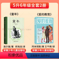 [全2册]小学5升6年级 [正版]2024内蒙古天天共读暑期书目五升六年级课外阅读书 快乐读书吧六年级上册 童年书 爱的