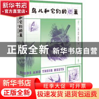 正版 鸟儿和它们的巢 [英]玛丽·霍伊特 商务印书馆有限公司 97871