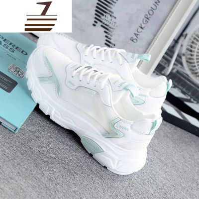 尗卡网鞋女透气网面镂空小白鞋女新款百搭学生平底休闲运动鞋休闲鞋