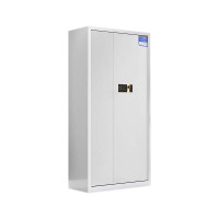 东升顺保密柜财务档案柜文件柜办公室资料储物柜保险柜电子密码国保锁通体白色-指纹密码锁