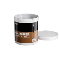 白色油漆桶装 白色金属漆翻新消防栓管道改色防锈漆 3kg