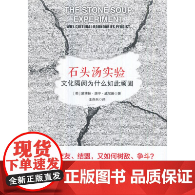 石头汤实验:文化隔阂为什么如此顽固 黛博拉·唐宁·威尔逊 新华出版社 正版书籍