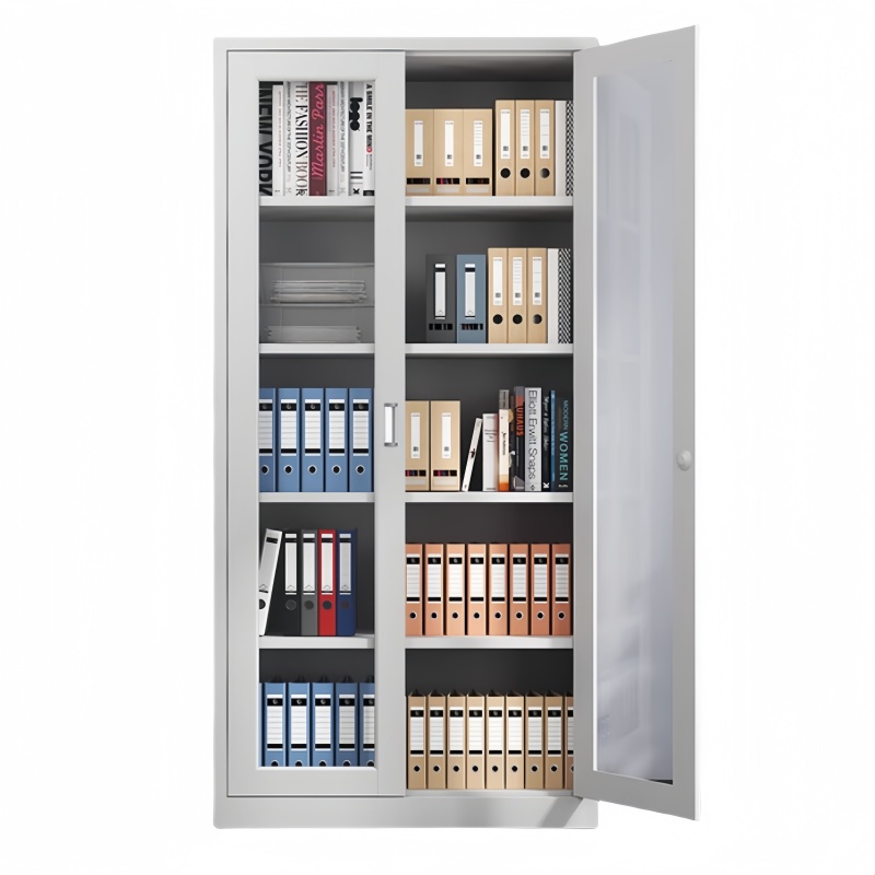 悦兴诚通玻资料柜 (5层)1800mm台