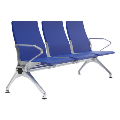 科朔 公共椅公共排椅银行等待椅机场等待椅排椅 三人位KS-T50-03A