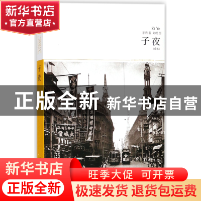 正版 子夜(全本插图本)/世界文学文库 茅盾|绘画:刘岘 北京燕山 9