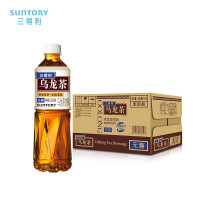 三得利无糖乌龙茶饮料 0糖0能量0脂 500ml*15瓶整箱装 无糖乌龙茶500ml*15瓶