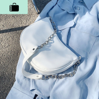 软皮大包包女包2020新款潮流行百搭简约时尚ins斜挎单肩包链条包NEW LAKE女士单肩包