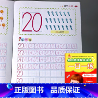幼小衔接一日一练 数字0-20 [正版]幼小衔接一日一练5/10二十20/50以内加减法天天练进位退位不进退位练习册中大