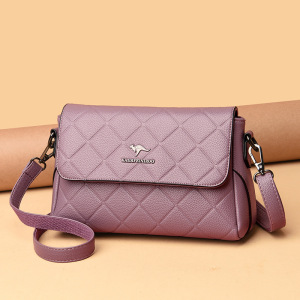 包包女包新款斜挎单肩包女时尚压花小方包妈妈包欧美