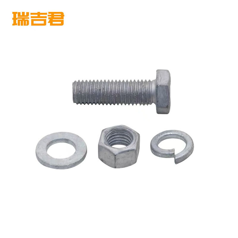 瑞吉君 镀锌穿钉带帽 带垫片带母M16*300mm 套