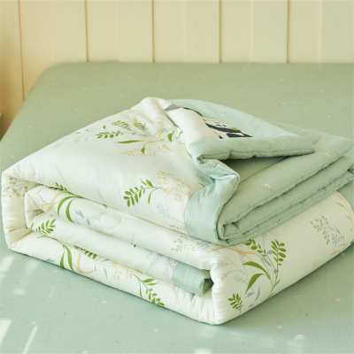 全棉夏被空调被纯棉棉花被子单人宿舍夏凉被可机洗夏季被_627