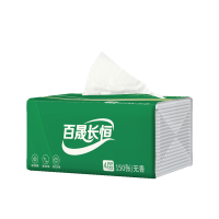 百晟长恒BSCH-C20D抽纸4层150抽每包 152mm*190mm 绿色
