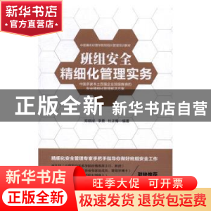 正版 班组安全精细化管理实务 郑晓斌,李勇,杜正梅 企业管理出版