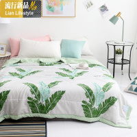 空调被薄款水洗棉夏凉被可机洗双人家用夏凉被子学生单人夏季夏被 三维工匠
