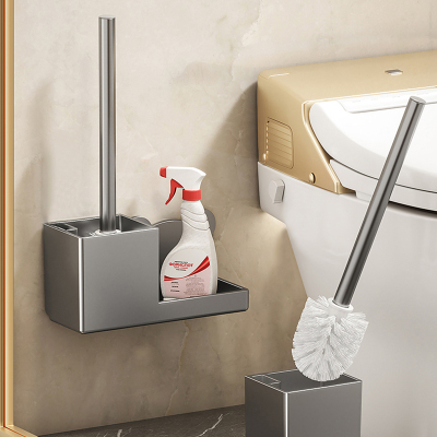 马桶刷家用无死角免打孔厕所刷子卫生间坐便器清洁套装洗马桶神器