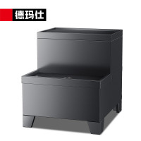 德玛仕(DEMASHI)商用开水器 开水机电热烧水器配3-6kW底座 DZ-0306B2(黑钢款)