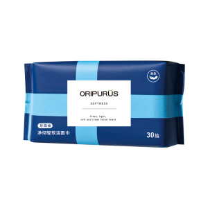 奥朴兰诗ORIPURUS净彻轻软洁面巾30抽