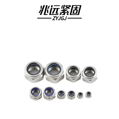 兆远紧固 非金属嵌件防松锁紧螺母(个)(M10)