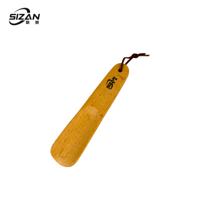 斯赞 手动实木提鞋器 16cm 把