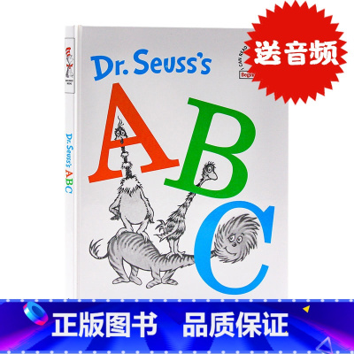 [正版]Dr Seuss's ABC 精装版 英文原版绘本 苏斯博士 廖彩杏书单 Dr Seuss 幼儿早教绘本 儿童