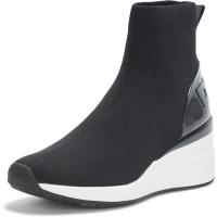 DKNY高帮楔形运动鞋女款透气舒适休闲跑步鞋