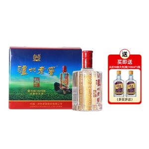 泸州老窖 六年窖头曲小酒52度125ml*6浓香型白酒 日常口粮 小容量小体积(2011版)